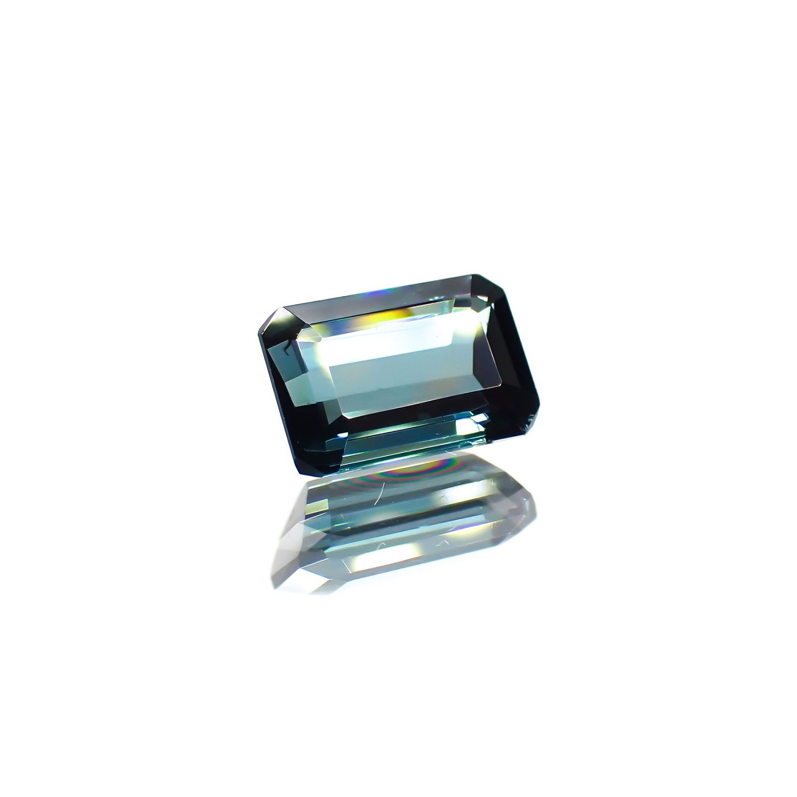 ブルートルマリン(宝石名ブルー・トルマリン) ナイジェリア/ブラジル産 1.13ct 識別済[211013593]7.4×5mm前後