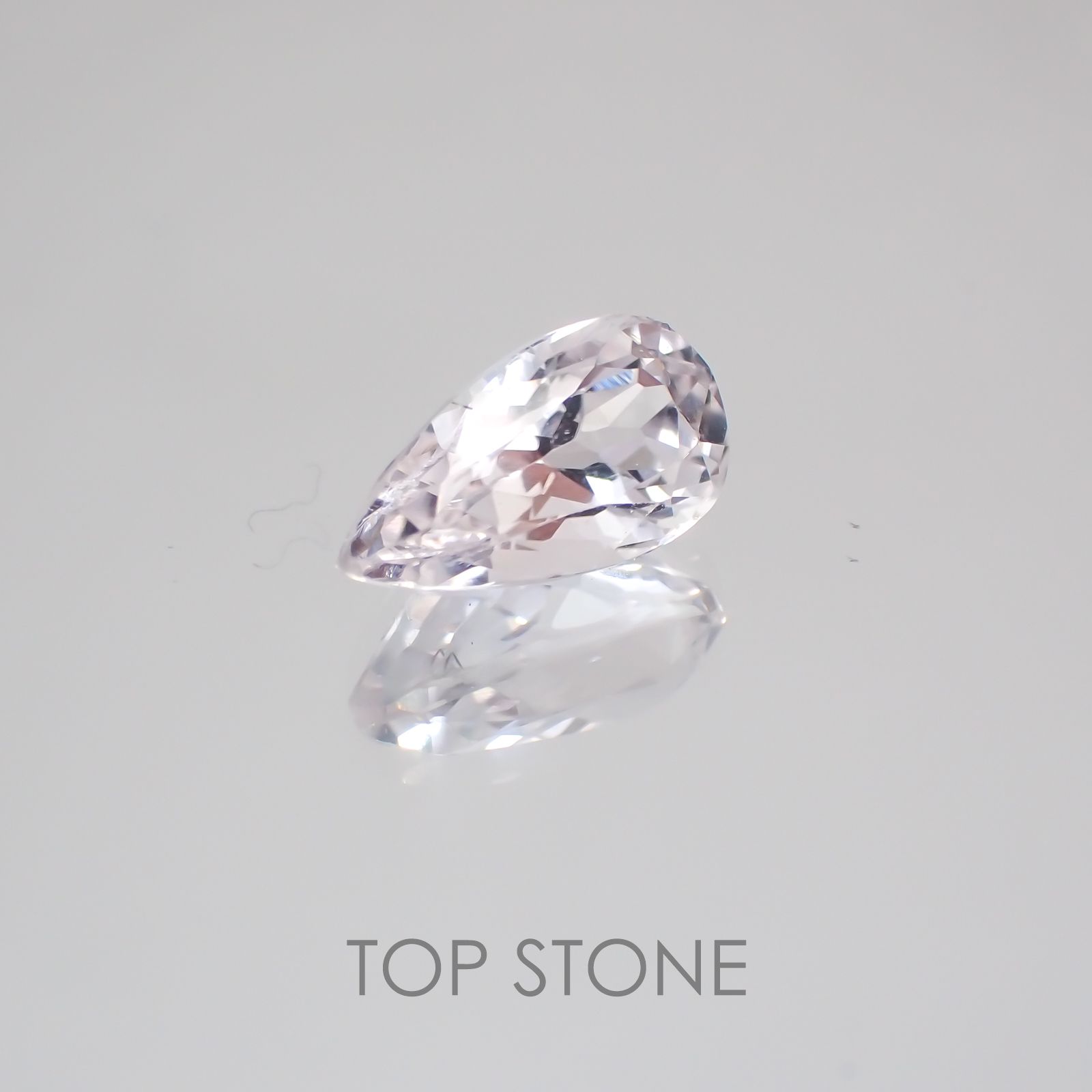 クンツァイト アフガニスタン産 ルース 1.68ct[21029727]9.7×5.4mm前後