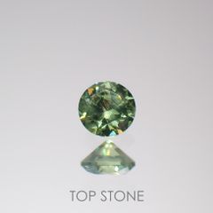 デマントイドガーネット(宝石名デマントイド・ガーネット)ロシア産 0.14ct 識別済[220616530]3.1x3.1mm前後