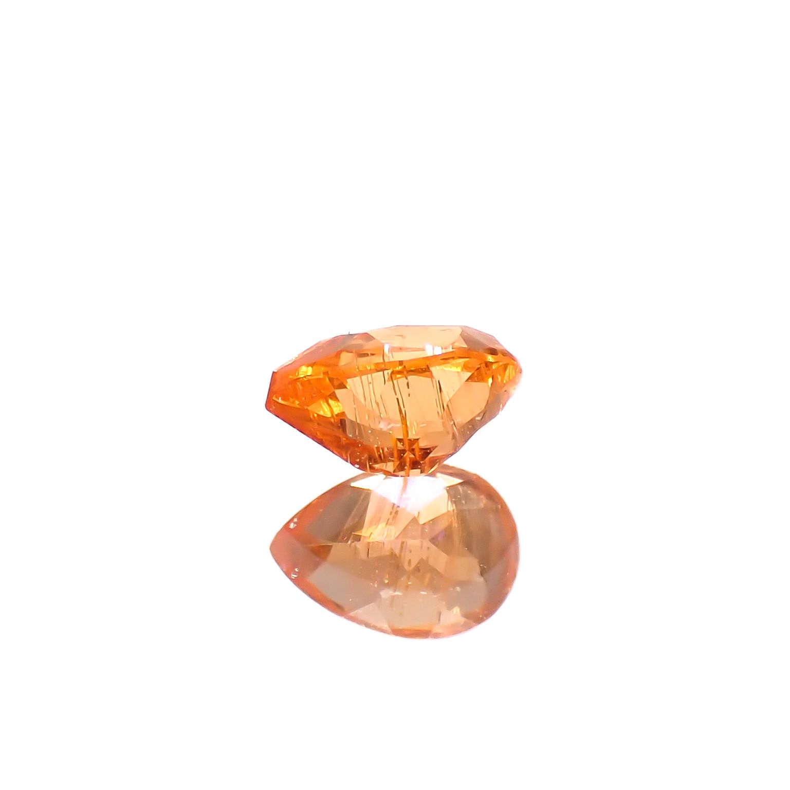 マンダリンガーネット マダガスカル産 0.26ct[240628218]4.3x3mm前後
