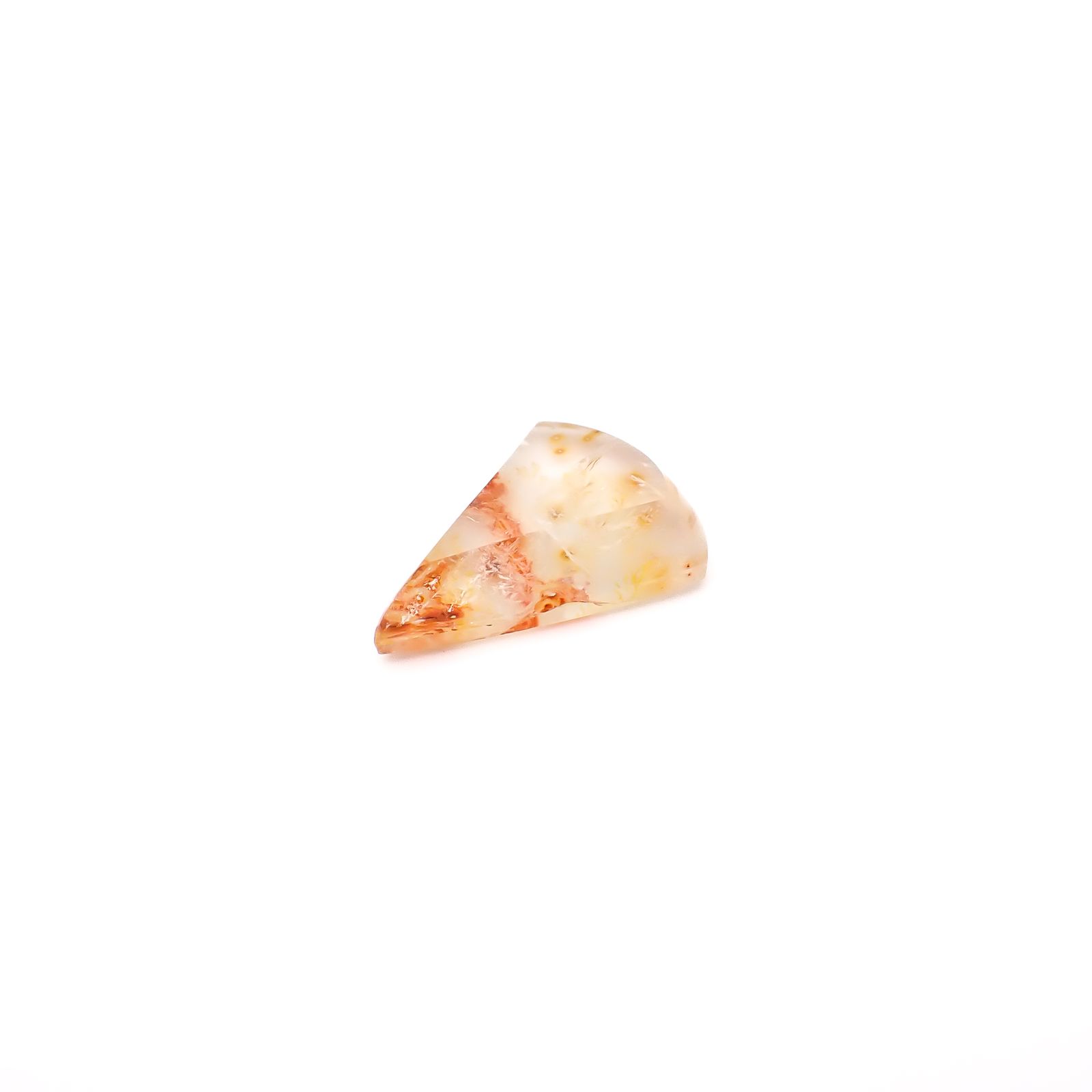 レッドデンドリチッククォーツ ブラジル産 7.30ct / 18.1x13.1mm前後 [260832741]