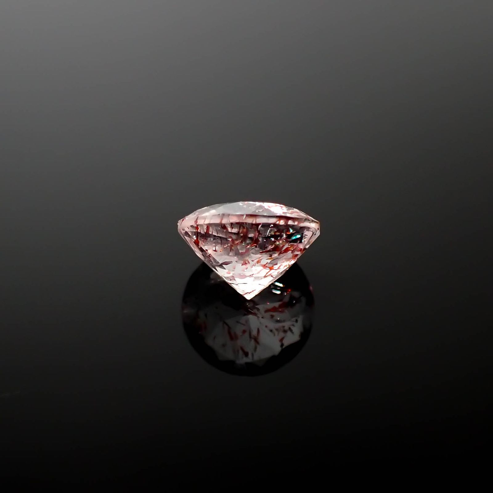 ファイヤークォーツ ナイジェリア産 1.67ct[240326709]8x8mm前後