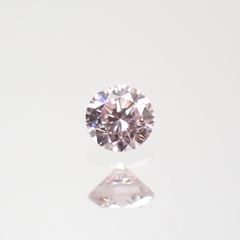 ピンクダイヤモンド(宝石名ダイヤモンド) SI-1 / LIGHT PINK 0.046ct ソ付(CGL)[210812233]2.1×2.2mm前後