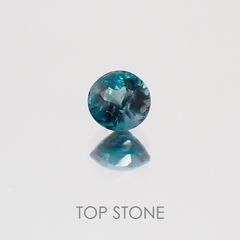 サファリン マダガスカル産 ルース 0.16ct[21018922]3.4×3.4mm前後