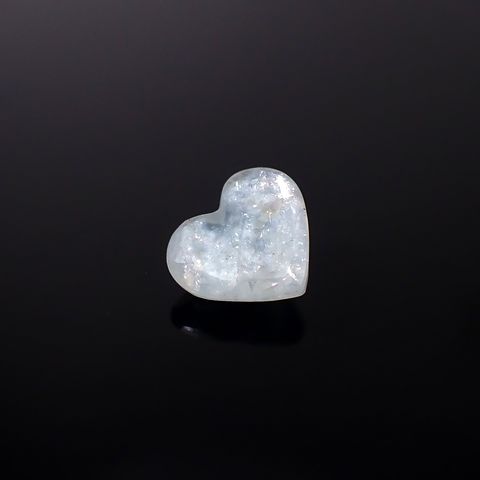 イリデッセンスアクアマリン ブラジル産 2.38ct / 8.7x9.8mm前後 [250730850]