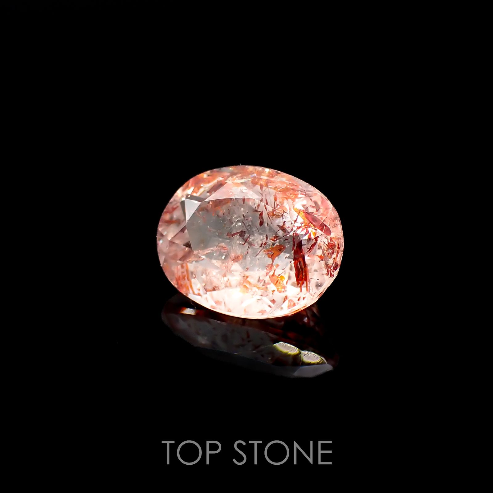 ファイヤークォーツ ナイジェリア産 1.76ct[220917576]9.1x7.1mm前後