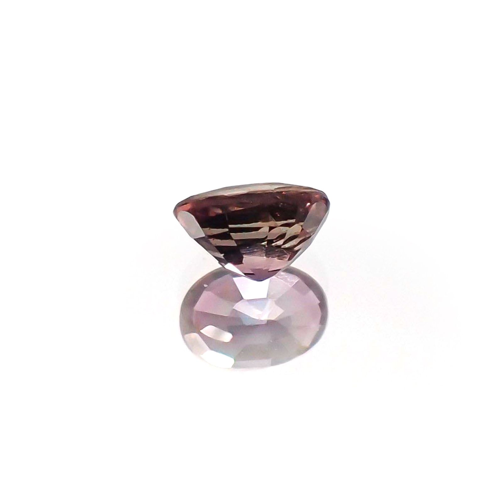 カラーチェンジサファイア 非加熱(宝石名サファイア)タンザニア産 識別済 0.44ct / 4.9x3.5mm前後 [230622425]