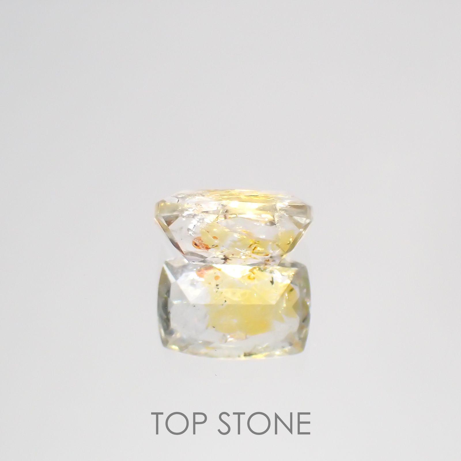 オーロラクォーツ ブラジル・ミナスジェライス産 1.55ct[220114385]8.8x6.1mm前後