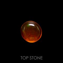 ファイヤーオパール(宝石名ファイヤー・オパール) メキシコ産 0.50ct 識別済[20127789]5.9×5.3mm前後