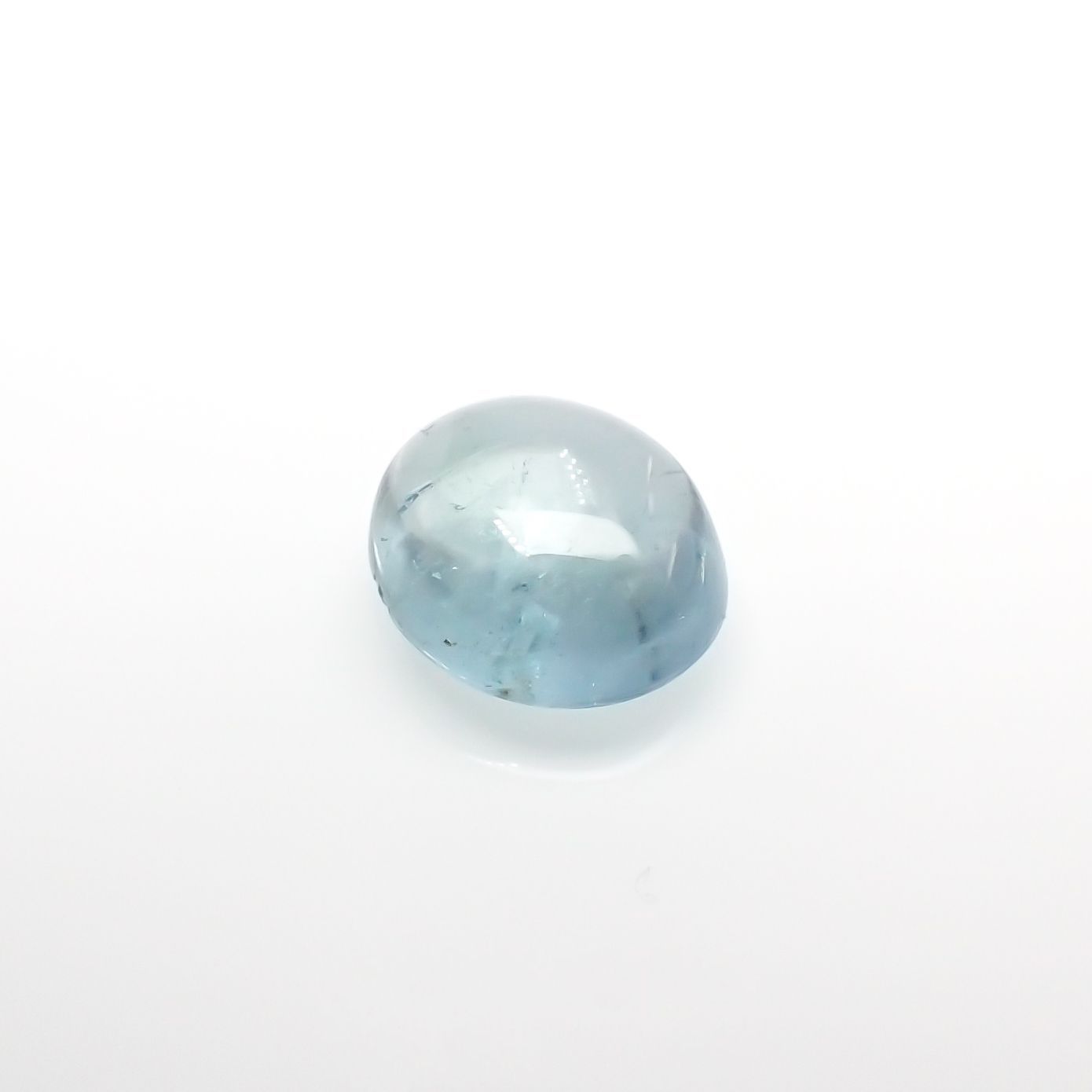ユークレース(宝石名ブルー・ユークレース)コロンビア産 1.863ct ソ付(彩珠)[221018843]8.1x7mm前後