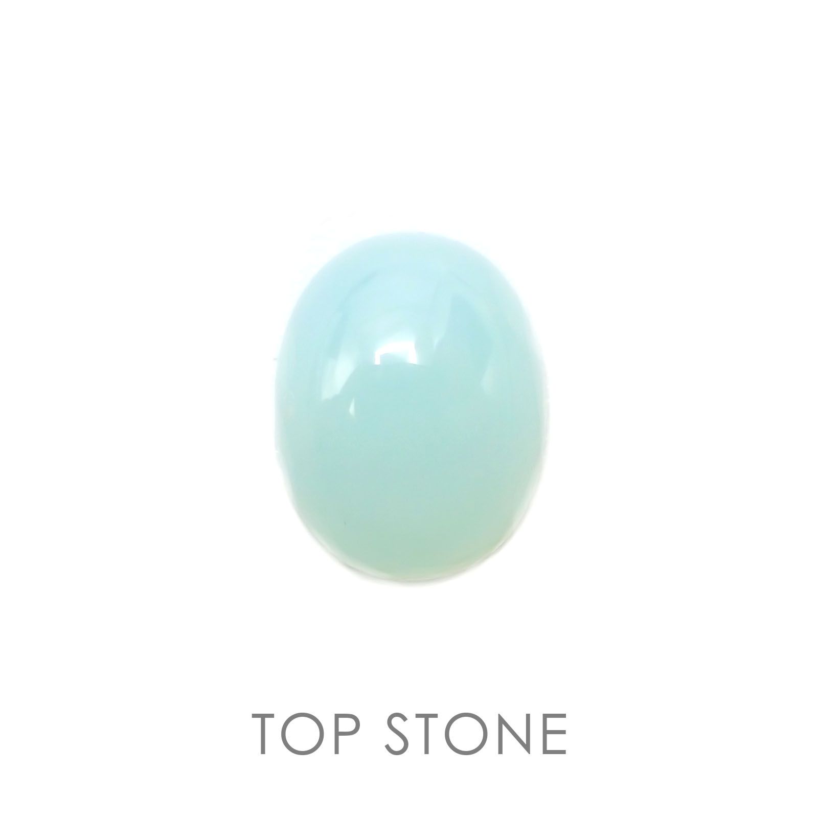 ブルーオパール ペルー産 ルース 1.69ct[21039186]9.2×7.2mm前後