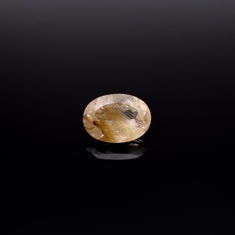 ルチルクォーツ ブラジル産 11.56ct / 18x12.9mm前後 [260732399]