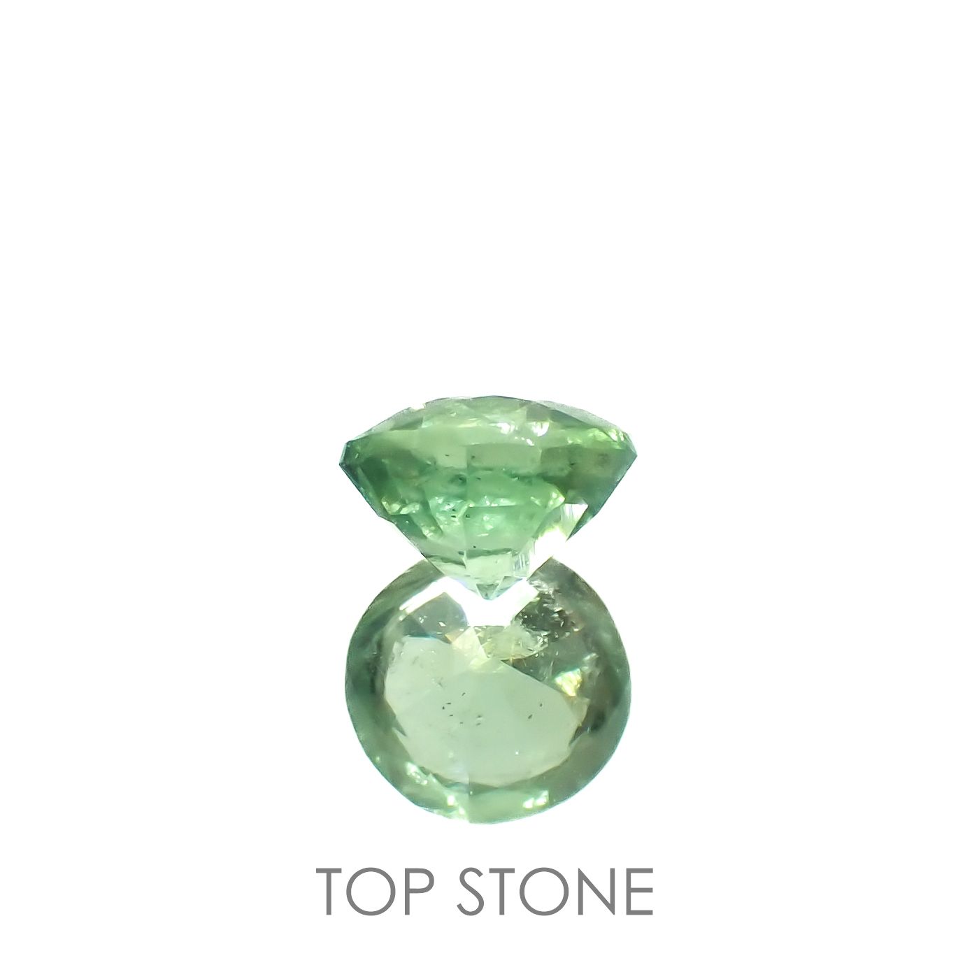 グリーンカイヤナイト タンザニア産 0.60ct[230220572]5x4.9mm前後
