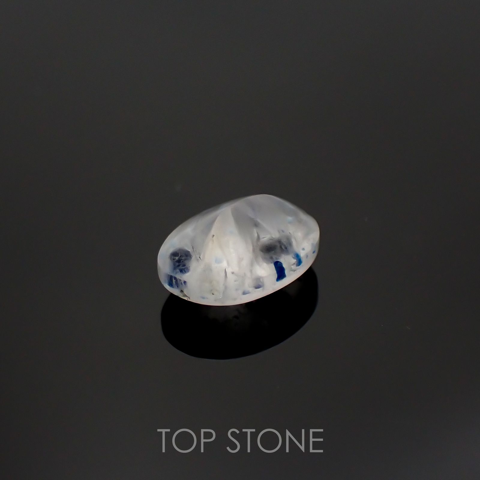 ◇バフカット◇パライバクォーツ ブラジル産 2.64ct[220115029]10.3x7.6mm前後