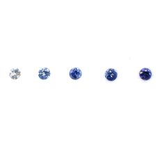 ベニトアイト色相環 アメリカ産 ルース 0.2ct[210310217]2×2mm前後