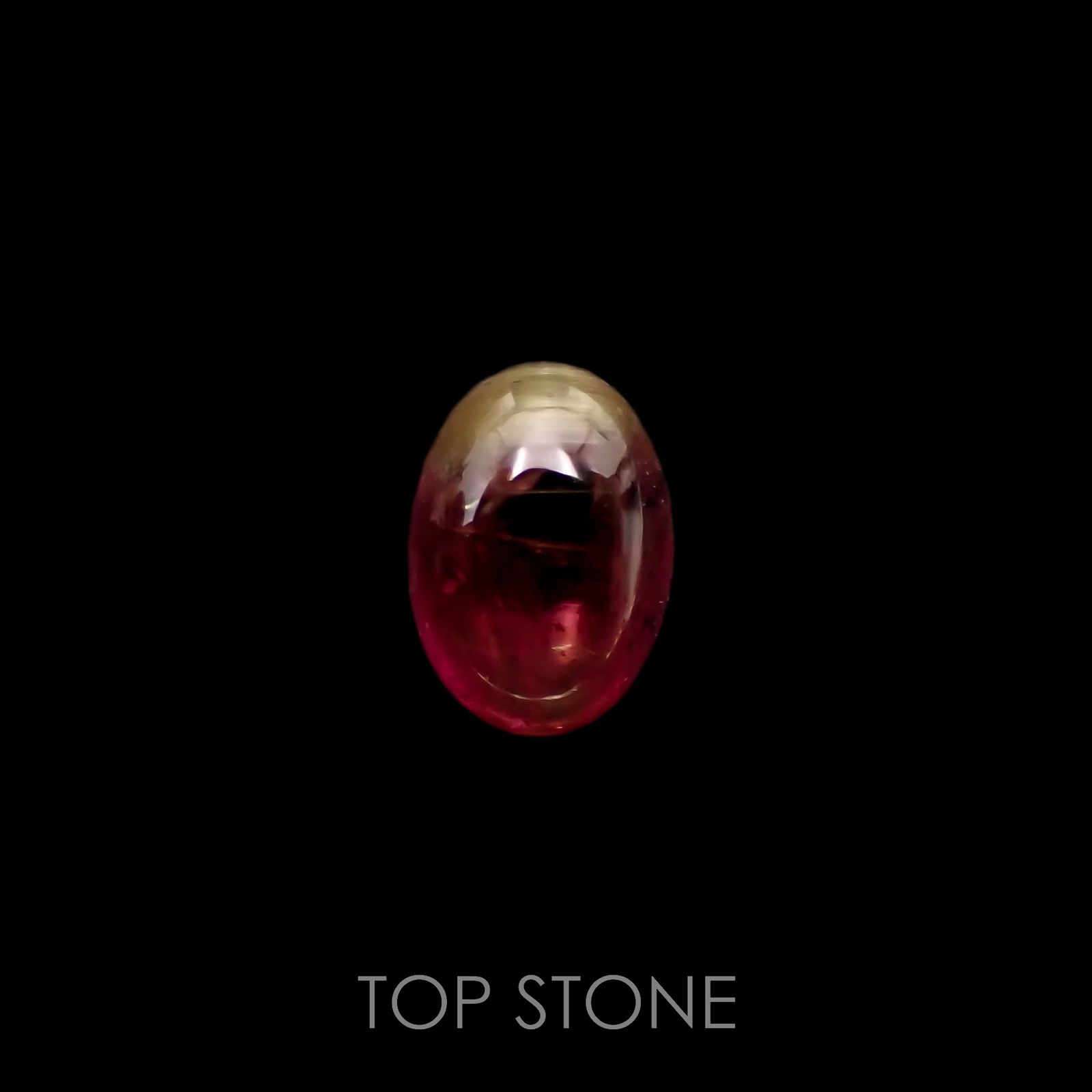 バイカラートルマリンキャッツアイ ブラジル産 1.01ct[221018608]7.2x5.1mm前後