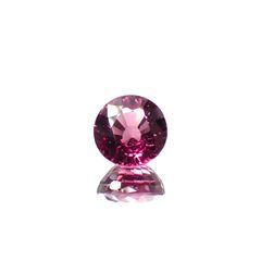 ロードライトガーネット(宝石名ガーネット)ブラジル産 1.17ct 識別済[240928701]6x6mm前後