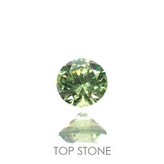 デマントイドガーネット(宝石名デマントイド・ガーネット)ロシア産 0.16ct 識別済[220616524]3.1x3.1mm前後