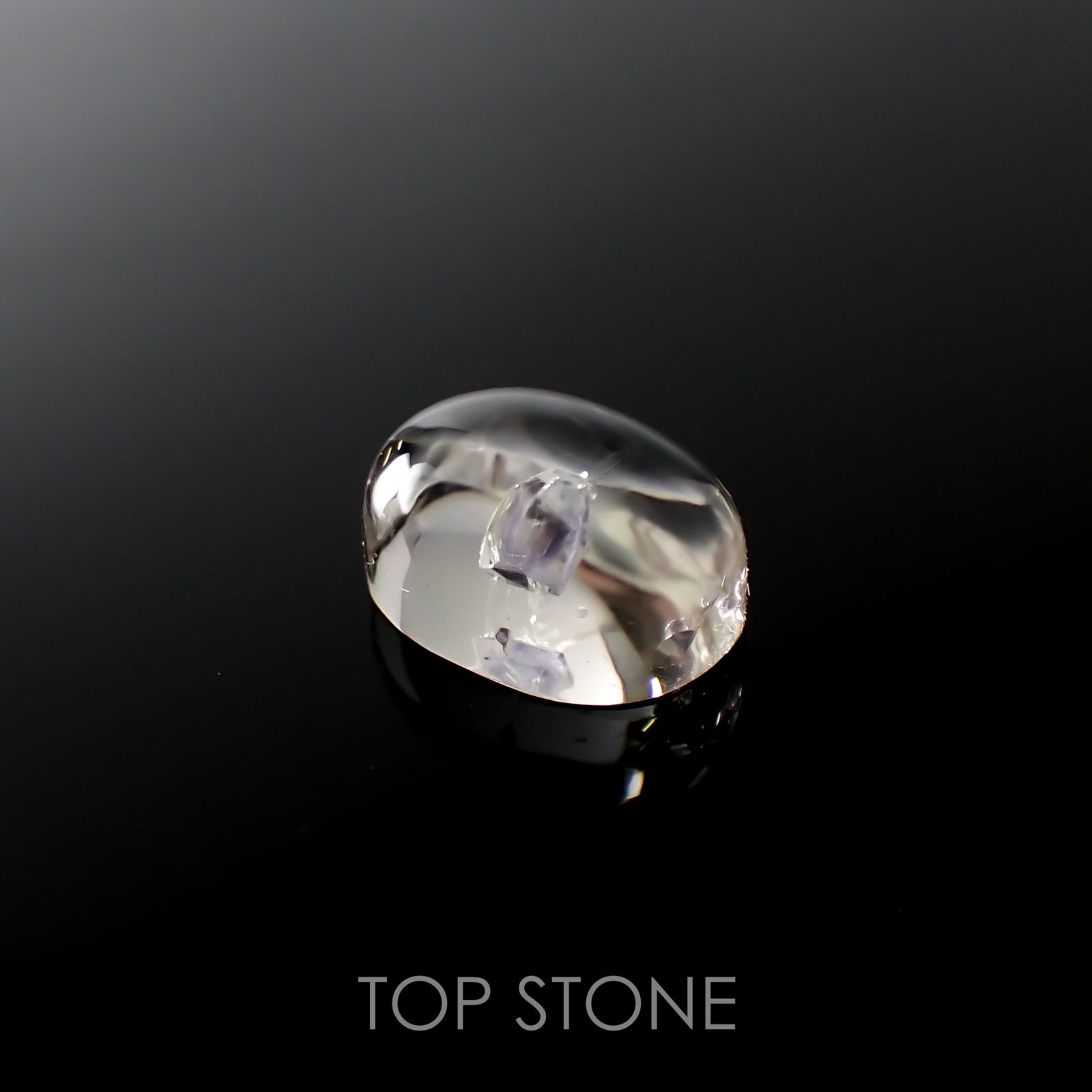 フローライトインクォーツ マダガスカル産 9.62ct[220114334]14.5x10.5mm前後