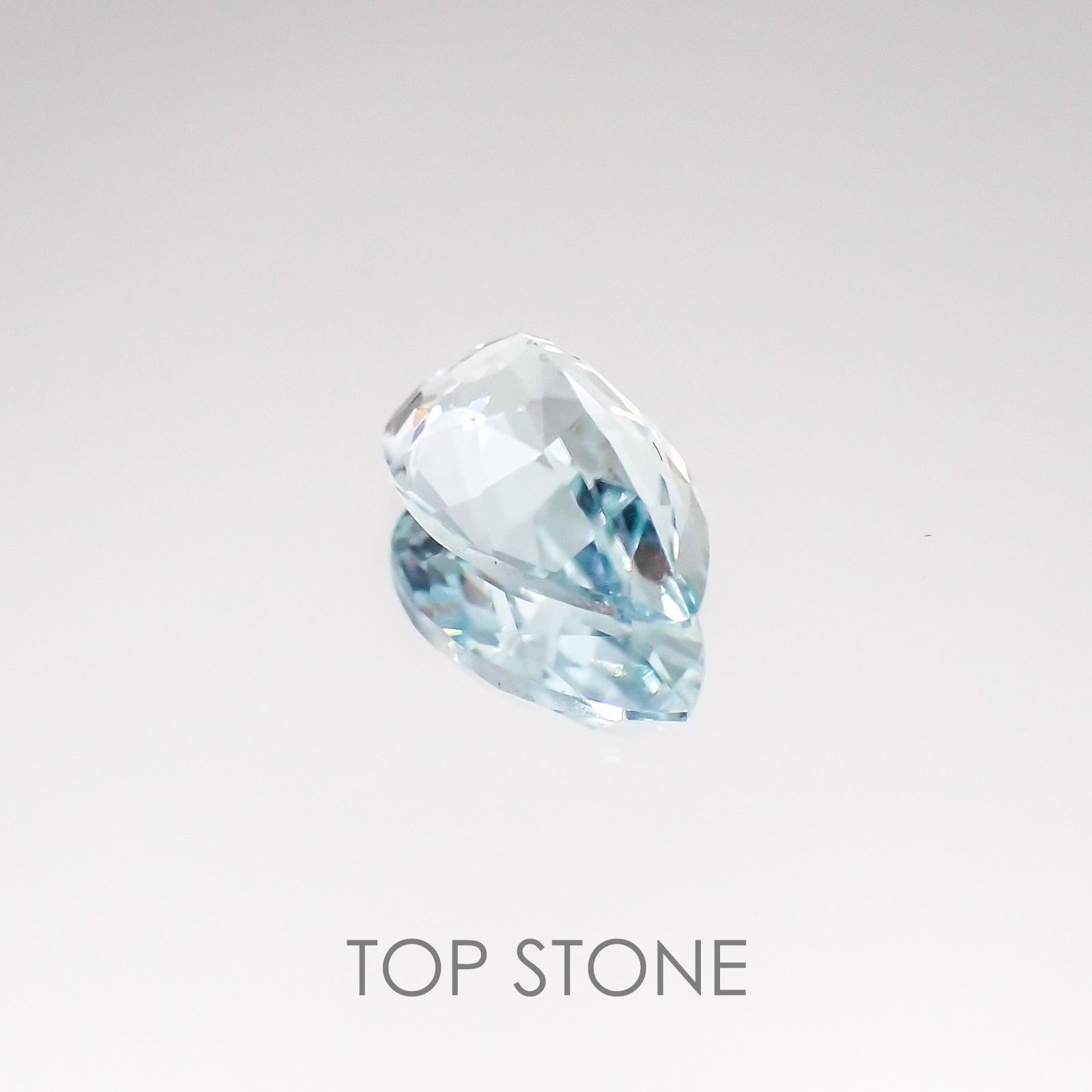 アンブリゴナイト/モンテブラサイト マダガスカル産 ルース 1.09ct[20207384]9.2×5.6mm前後