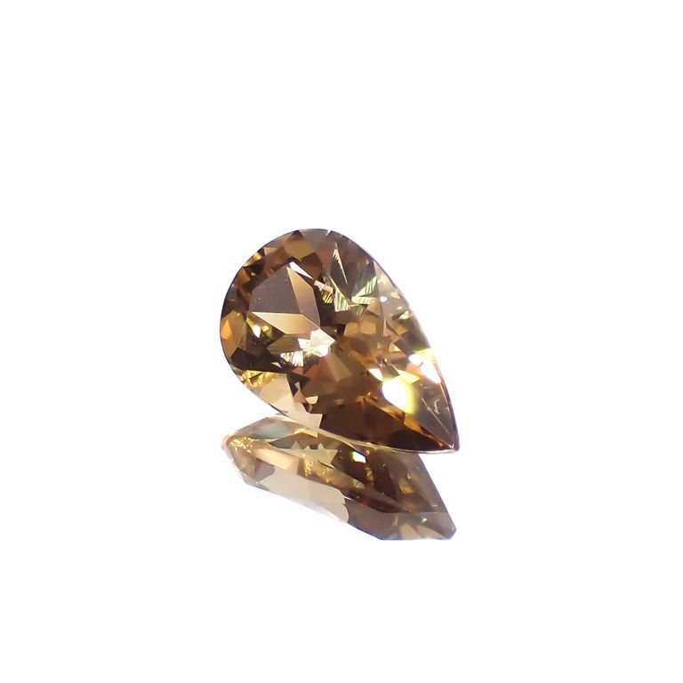 マグネシオアキシナイト(宝石名マグネシオ・アキシナイト)パキスタン産 1.133ct ソ付(彩珠)[221119036]9.4x5.5mm前後
