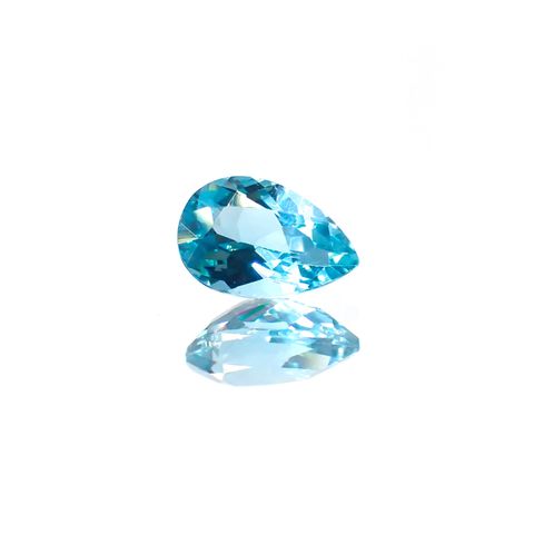 アパタイト(宝石名アパタイト) マダガスカル産 0.75ct 識別済[211013524]7.3×4.8mm前後