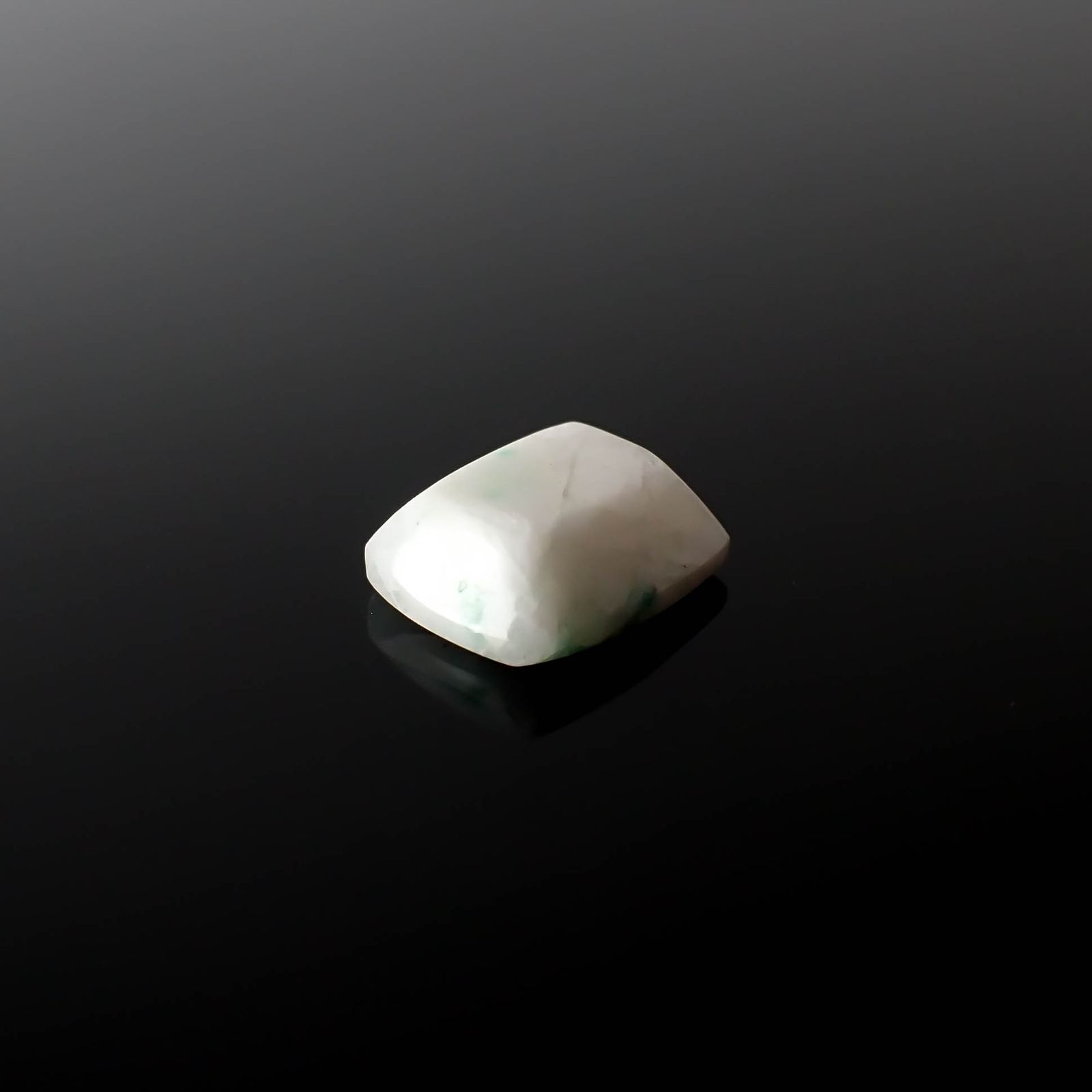 マトリックスエメラルド(エメラルドインクォーツ/フェルドスパー) ブラジル産 2.58ct[240326490]9.6x8.2mm前後