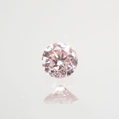 ピンクダイヤモンド SI-2 / LIGHT PINK ソーティング付き 産 ルース 0.048ct[210812232]2.1×2.2mm前後