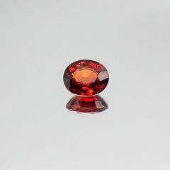 スペサルティンガーネット(宝石名スペサルティン・ガーネット)ナイジェリア産 1.21ct 識別済[230522152]6.6x5.5mm前後
