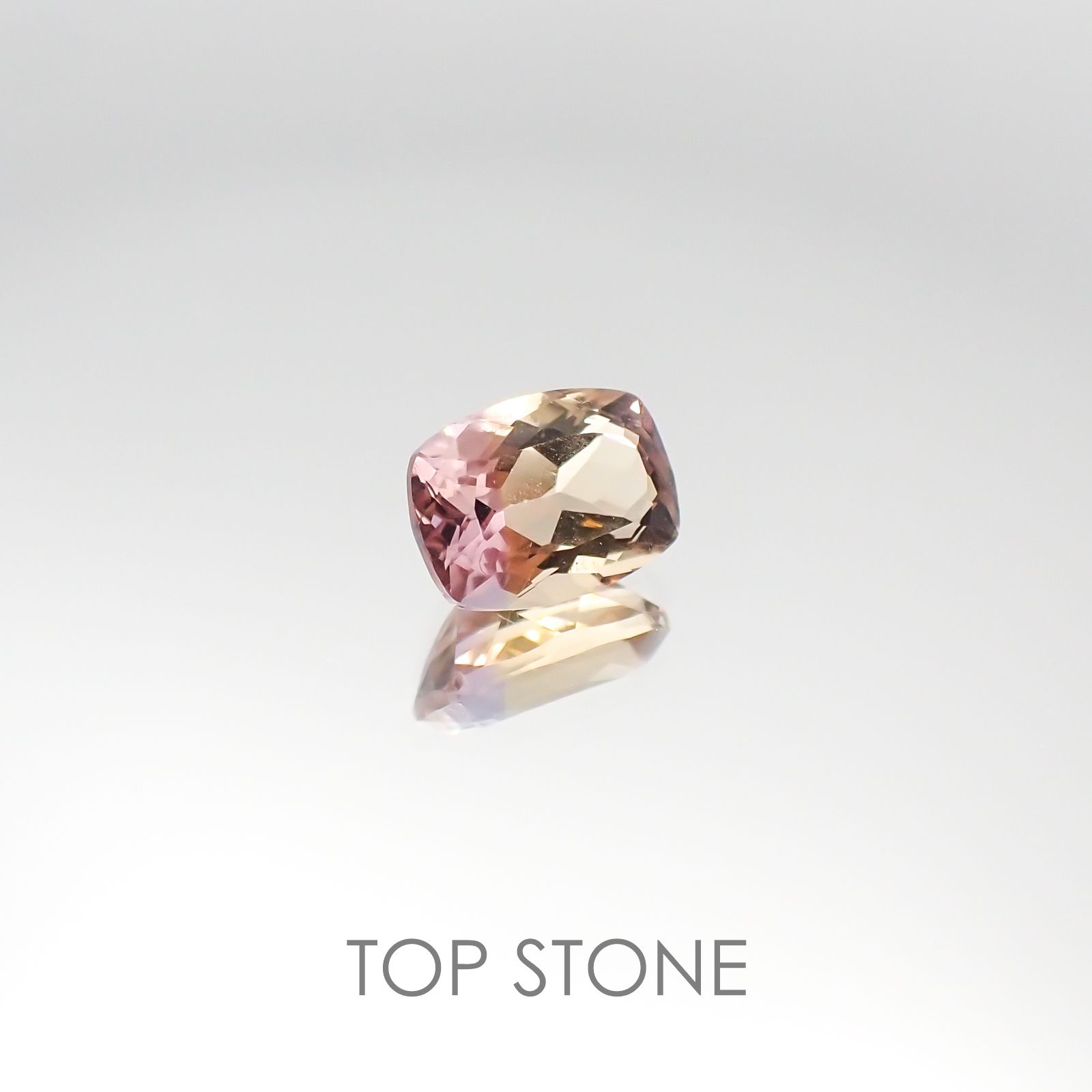 アメトリン ブラジル産 ルース 1.06ct[20095359]7.4×5.5mm前後