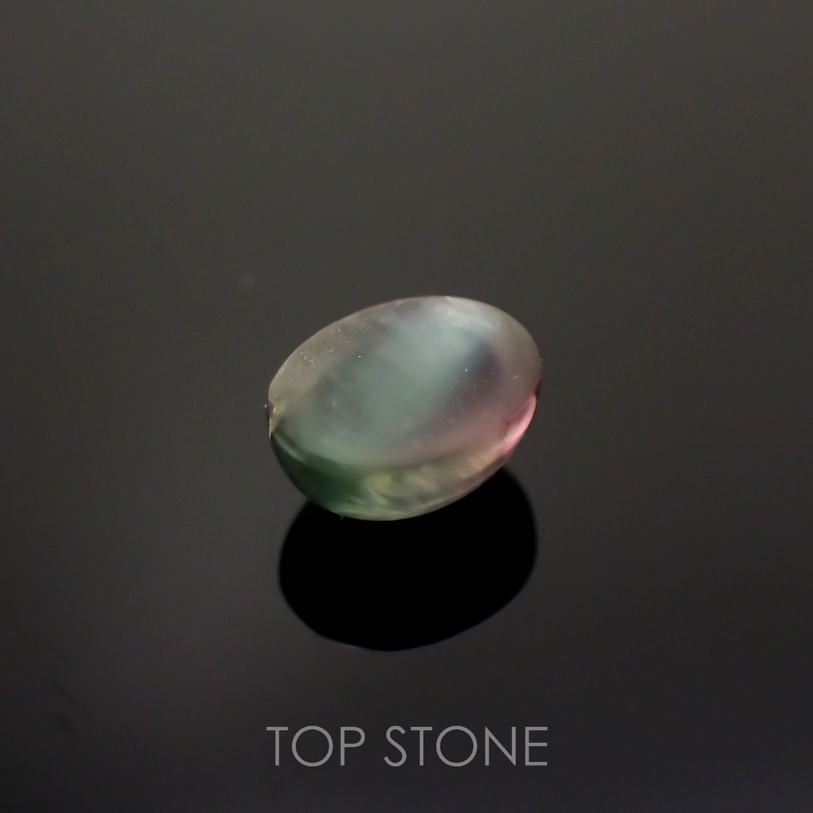 バイカラートルマリンキャッツアイ ブラジル産 0.40ct[221018610]4.8x3.7mm前後