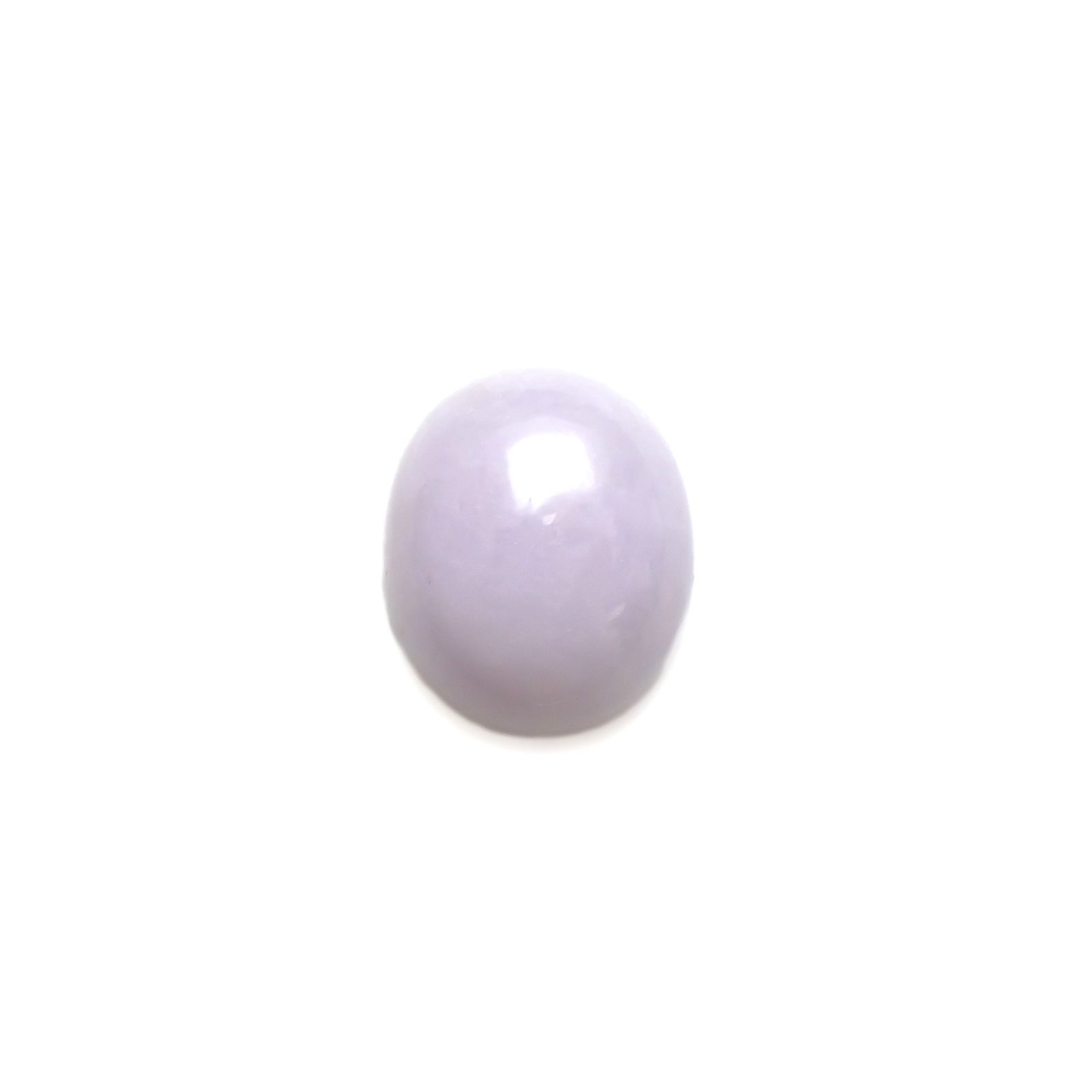 ラベンダー翡翠 ビルマ産 14.16ct [221219383]15.2x12.6mm前後