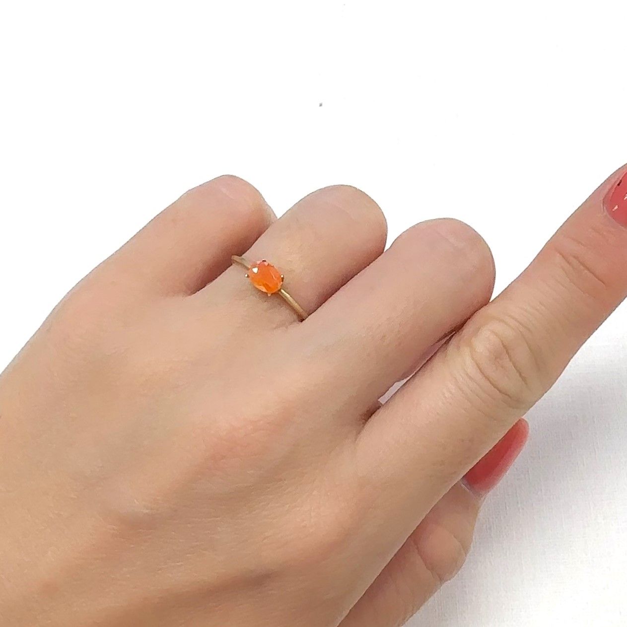 ウルフェナイト コンゴ民主共和国産 1.16ct[240929134]6x4.5mm前後