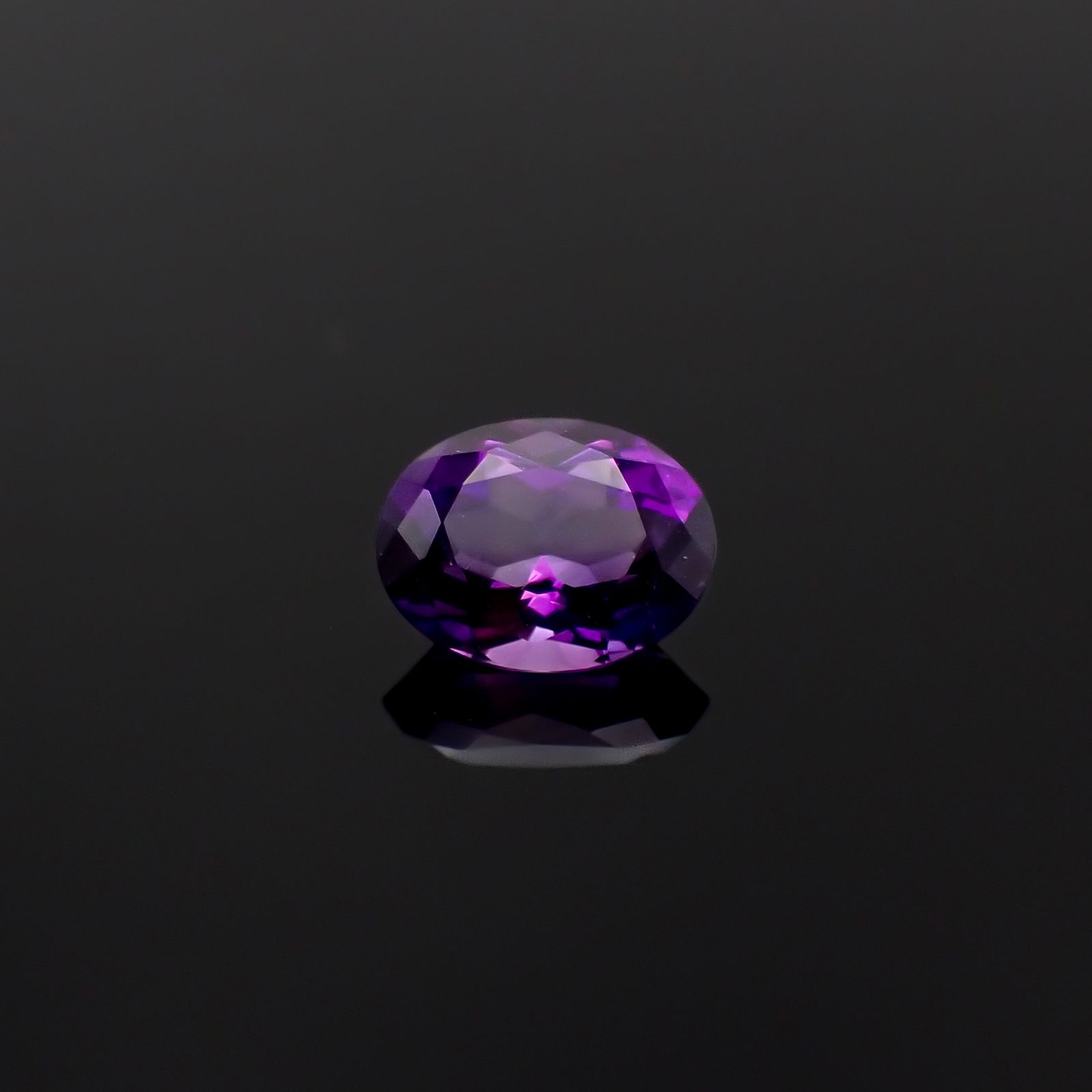 カラーシフトアメジスト ブラジル/ウルグアイ産 1.19ct [241229650]8.2x6.3mm前後