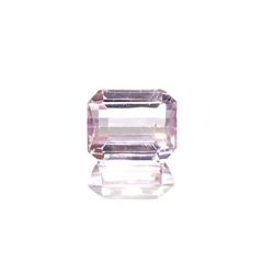 クンツァイト(宝石名クンツァイト)アフガニスタン産 3.76ct 識別済[250115230]9.3x7.8mm前後