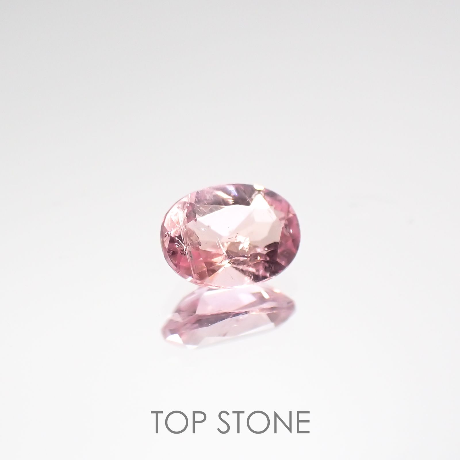 ペツォッタイト(ラズベリル)(宝石名ペツォッタイト) マダガスカル産 0.162ct ソ付(彩珠)[210711804]4×3mm前後