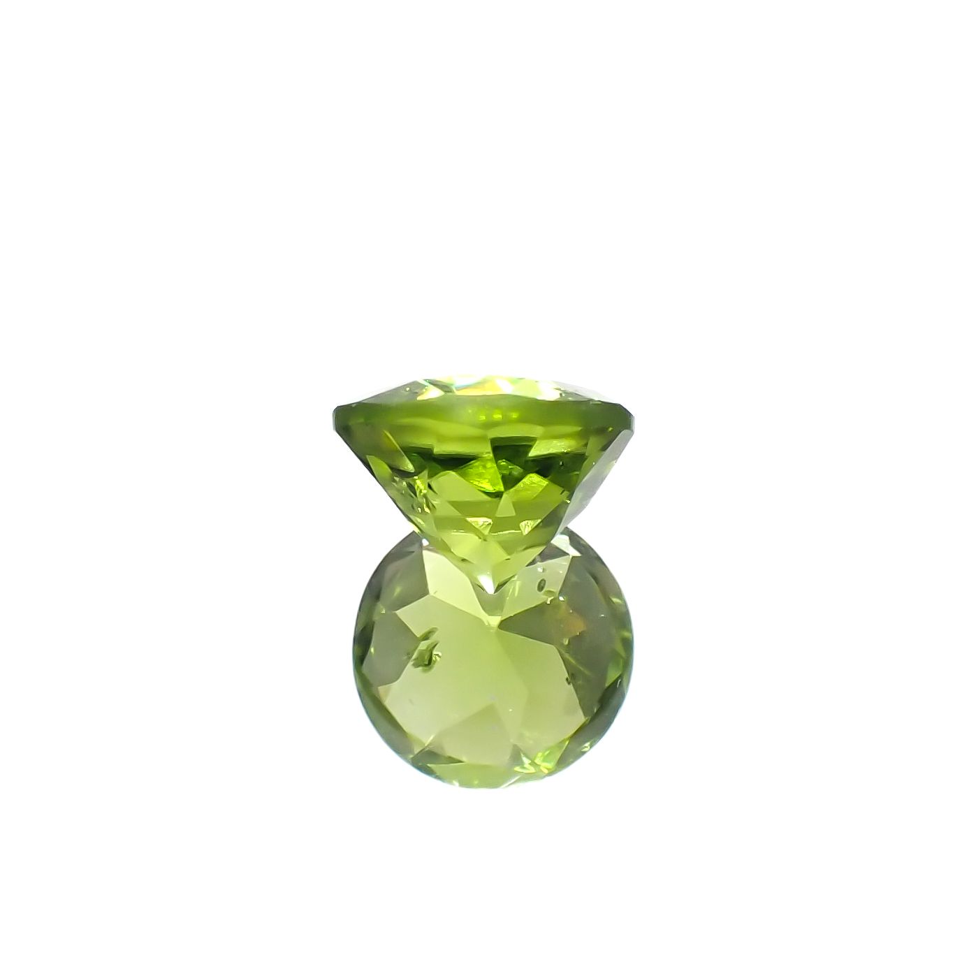 ブラックリリーパッドペリドット アメリカ・アリゾナ州産 3.37ct [231224610]9x9mm前後