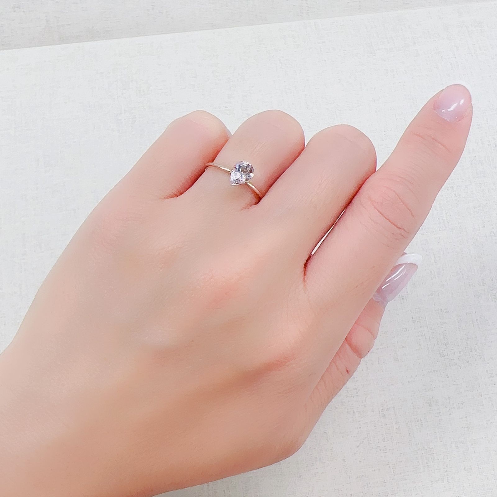 モルガナイト ブラジル産 0.57ct[230421792]7.1x5.2mm前後