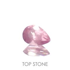 シルキーピンクスピネル(宝石名スピネル)タンザニア産 0.31ct 識別済[221219491]5.1x3.5mm前後