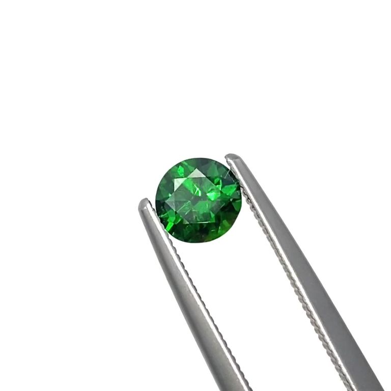 クロムスフェーン(宝石名クロム スフェーン)ロシア産 GRJ鑑付 0.549ct 