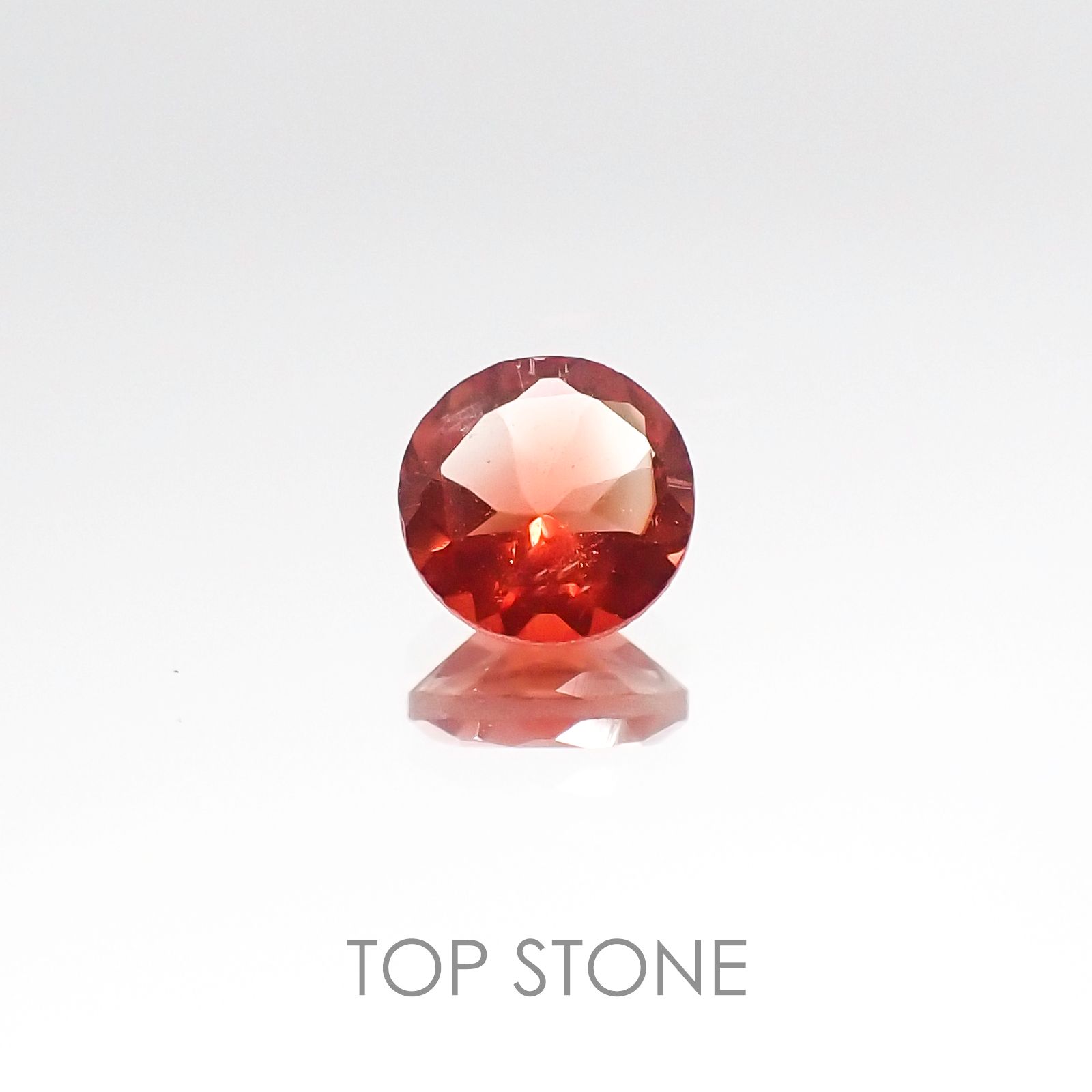 オレゴンサンストーン アメリカ産 ルース 0.4ct[20106508]4.9×4.9mm前後