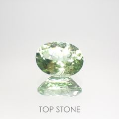 ルドウィジャイトインペリドット(宝石名ルドウィジャイトインペリドット) パキスタン産 1.46ct 識別済[211013500]8×6.1mm前後