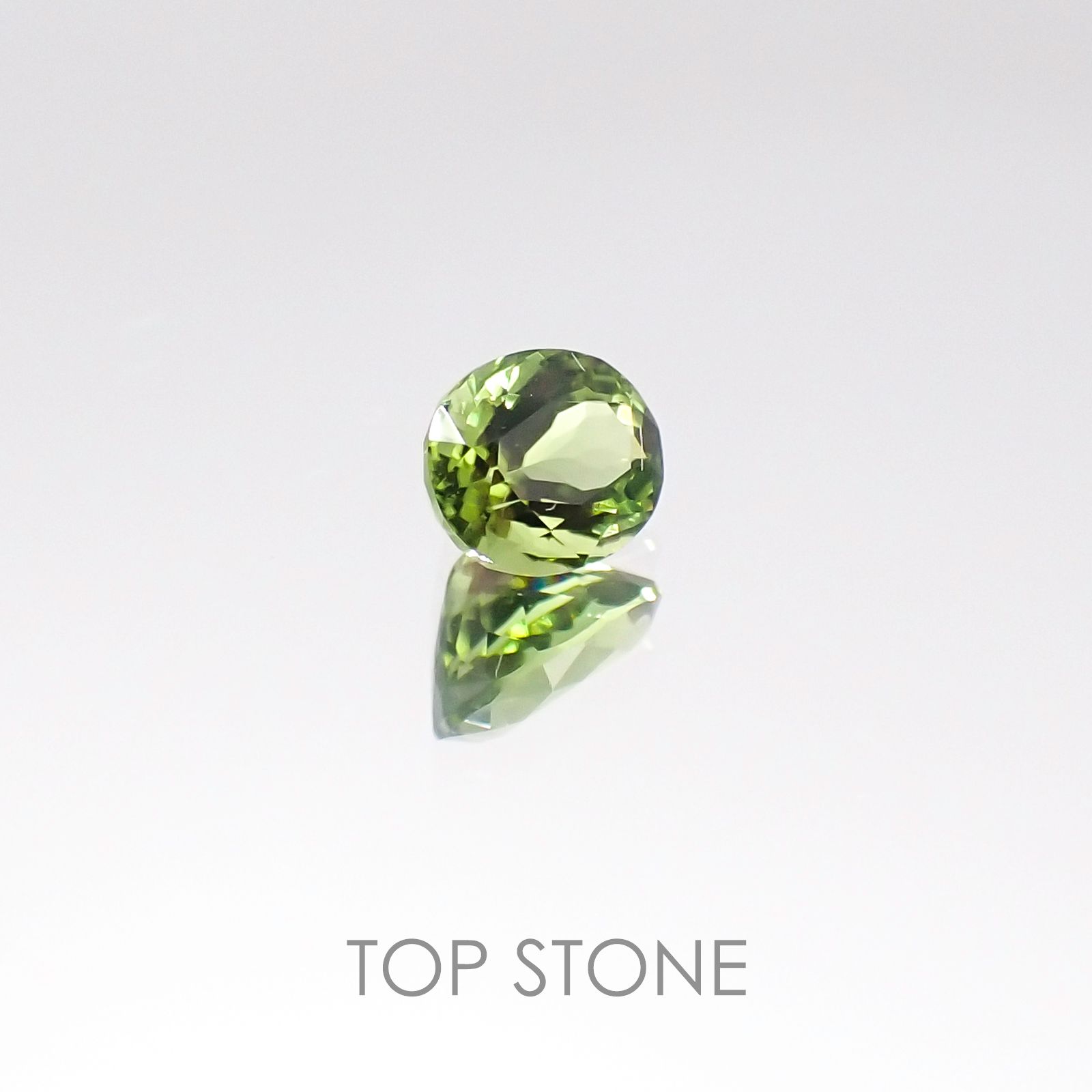 クロムトルマリン タンザニア産 ルース 0.29ct[20096215]4.7×3.6mm前後