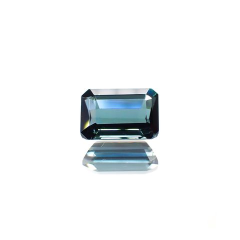 ブルートルマリン(宝石名ブルー・トルマリン) ナイジェリア/ブラジル産 1.13ct 識別済[211013593]7.4×5mm前後