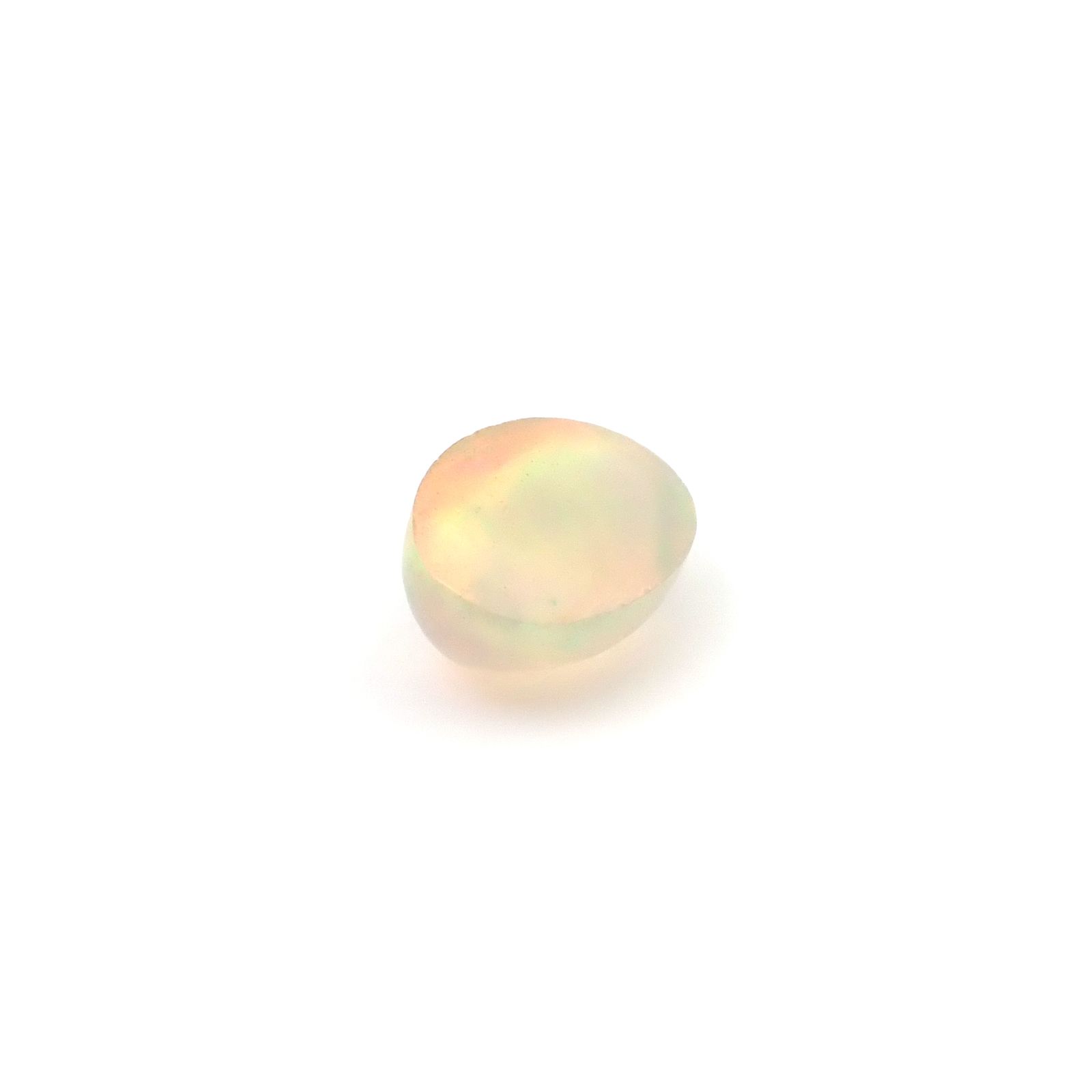エチオピアオパール(宝石名オパール)エチオピア産 ソ付(彩珠) 1.647ct / 8.8x6.9mm前後 [260722912]