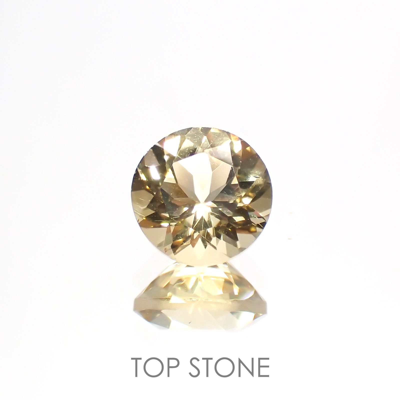 イエローベリル(宝石名イエロー・ベリル)ブラジル産 1.24ct 識別済[211113652]7x7mm前後