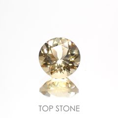 イエローベリル(宝石名イエロー・ベリル)ブラジル産 1.24ct 識別済[211113652]7x7mm前後