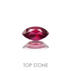 クロムパイロープガーネット(宝石名(含クロム) パイロープ・ガーネット)アメリカ・アリゾナ州産 0.21ct 識別済[221018401]5.1x2.7mm前後