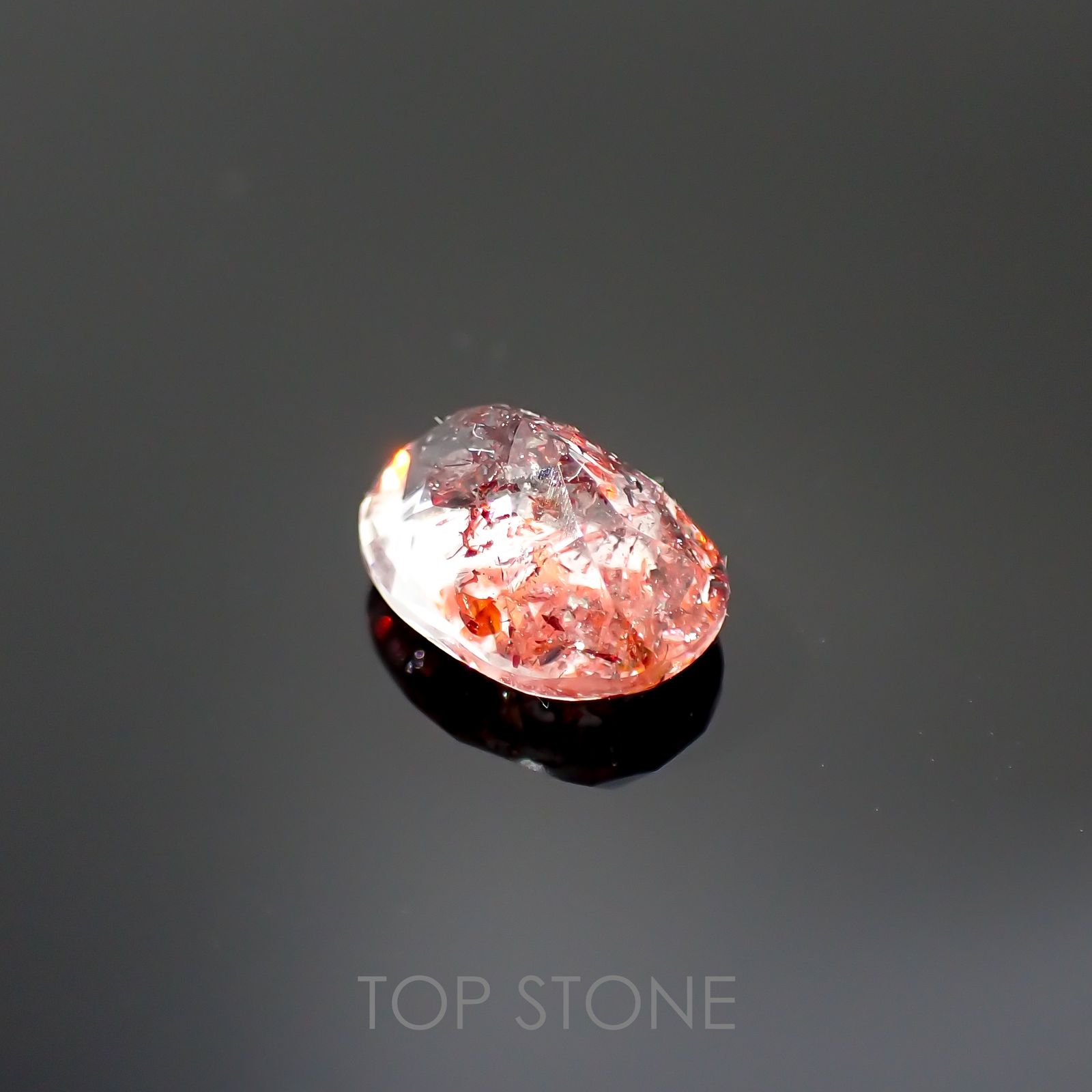 ファイヤークォーツ ナイジェリア産 1.54ct[220114742]8.7x6.5mm前後