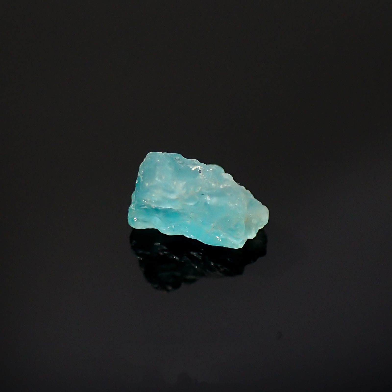 パライバトルマリン 原石 ブラジル・パライバ州バターリャ鉱山産 0.48ct[220516003]5.8x3.5mm前後